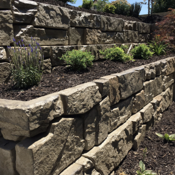 mur de soutènement pour maison individuelle
